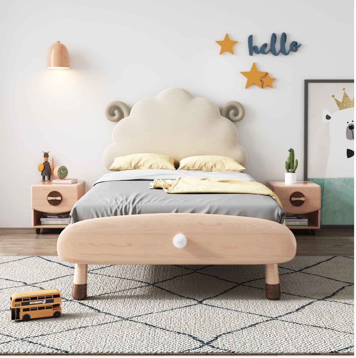 Wesco Hub Marly Sheep King Single Bed 15709